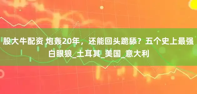 股大牛配资 炮轰20年，还能回头跪舔？五个史上最强白眼狼_土耳其_美国_意大利